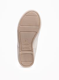 View large product image 4 of 4. Sueded Ballet Flats for Toddler Girls