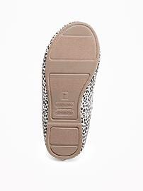 View large product image 4 of 4. Leopard-Print Ballet Flats for Toddler Girls