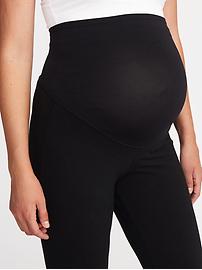 View large product image 3 of 3. Maternity Full-Panel Heavy-Knit Leggings