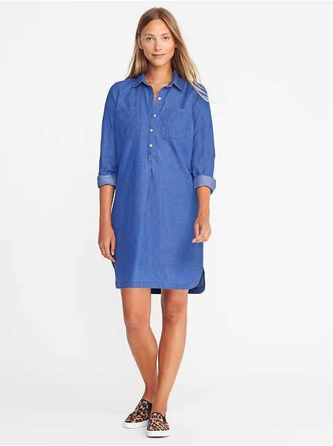 Chambray Dress | Old Navy