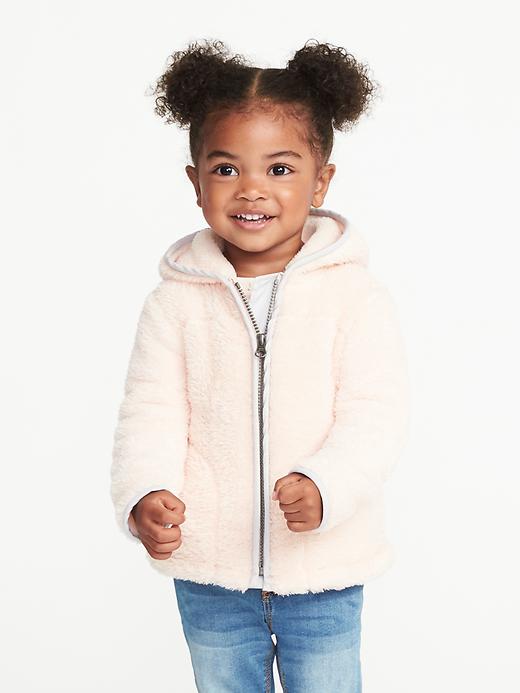 Cozy Micro Fleece Hoodie for Toddler Girls | Old Navy