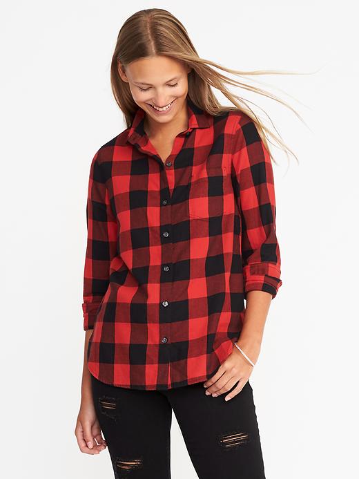 Classic Flannel Shirt for Women