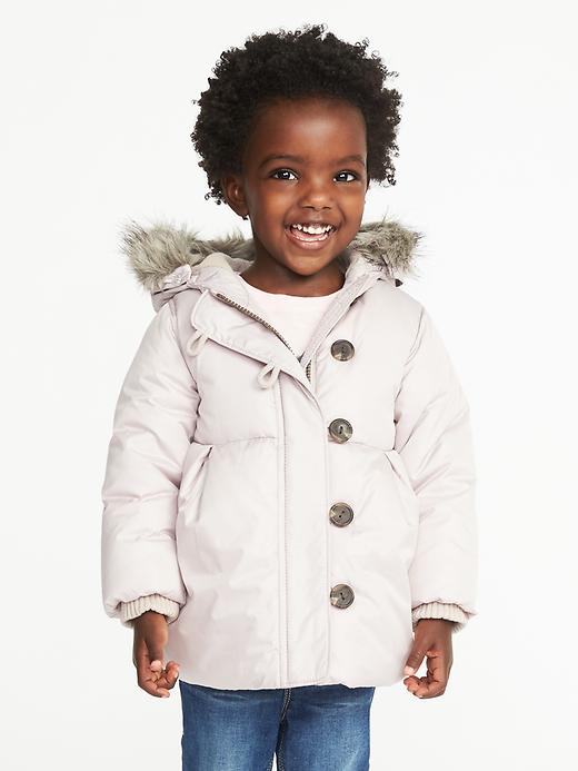 Frost-Free Toggle Coat for Toddler Girls | Old Navy