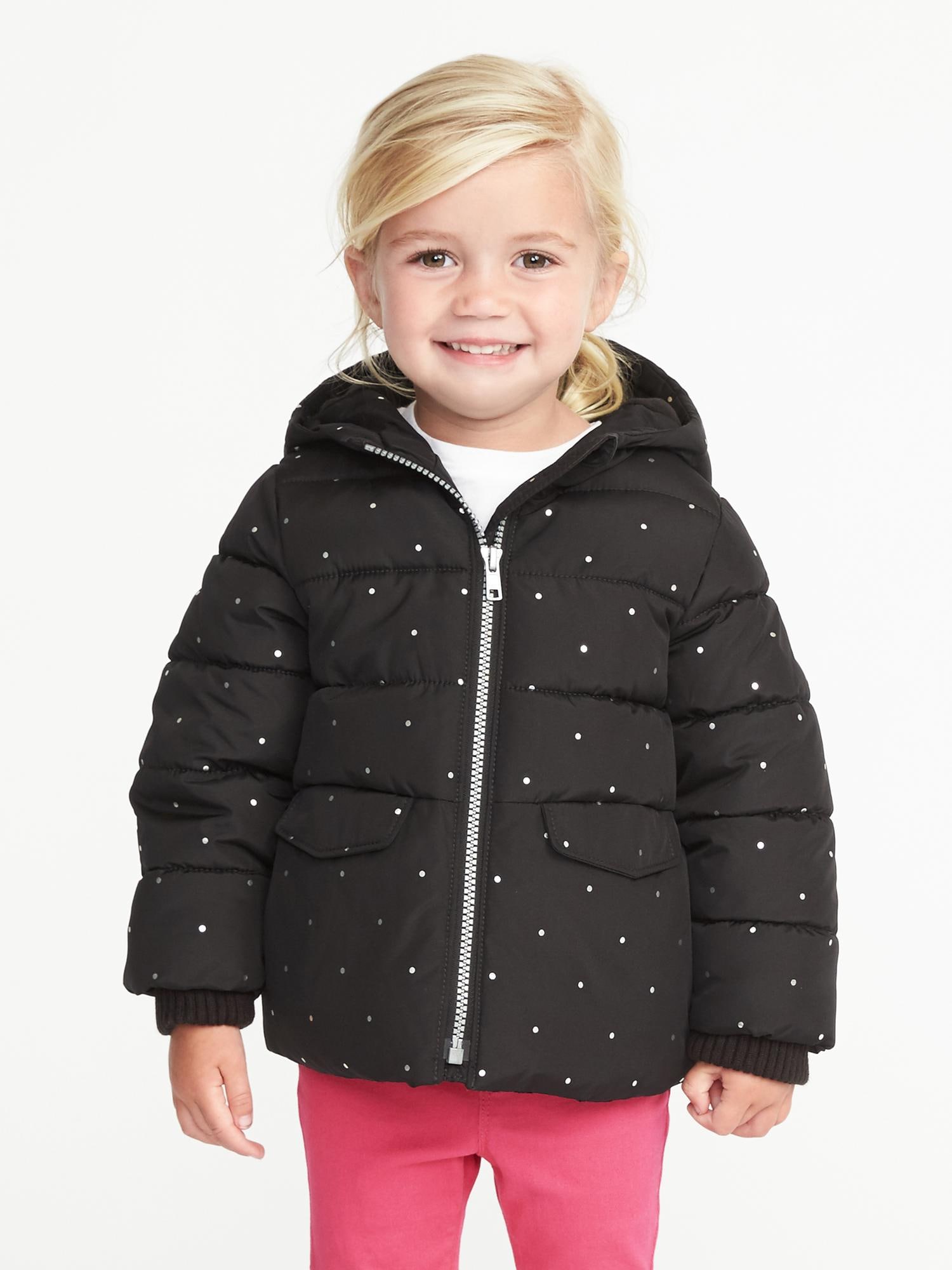 Frost-Free Hooded Jacket for Toddler Girls | Old Navy