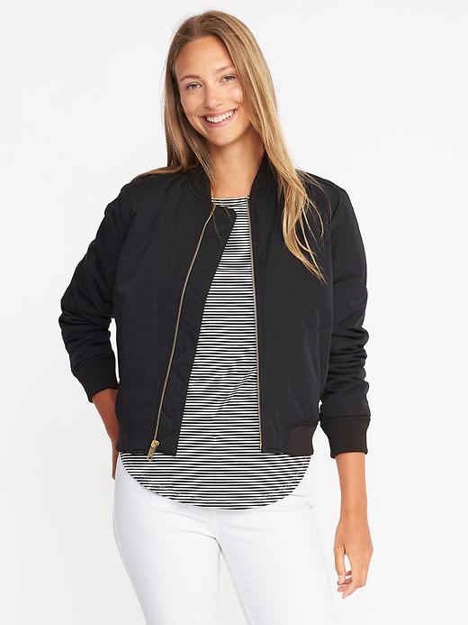 View large product image 1 of 1. Bomber Jacket for Women
