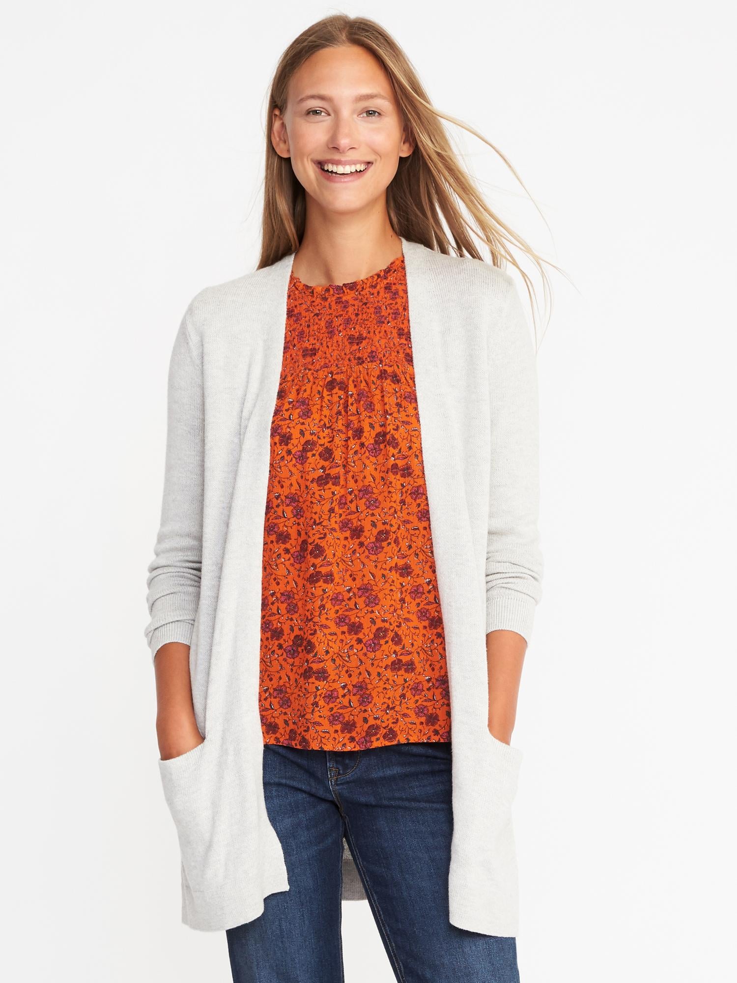 Old navy shop long cardigan sweaters