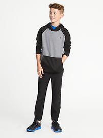 View large product image 3 of 3. Go-Warm Ribbed-Sleeve Hoodie for Boys