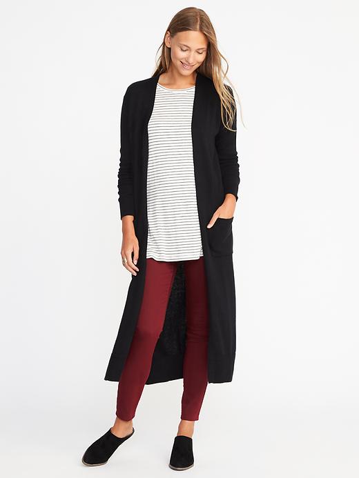 Open-Front Extra-Long Sweater for Women | Old Navy