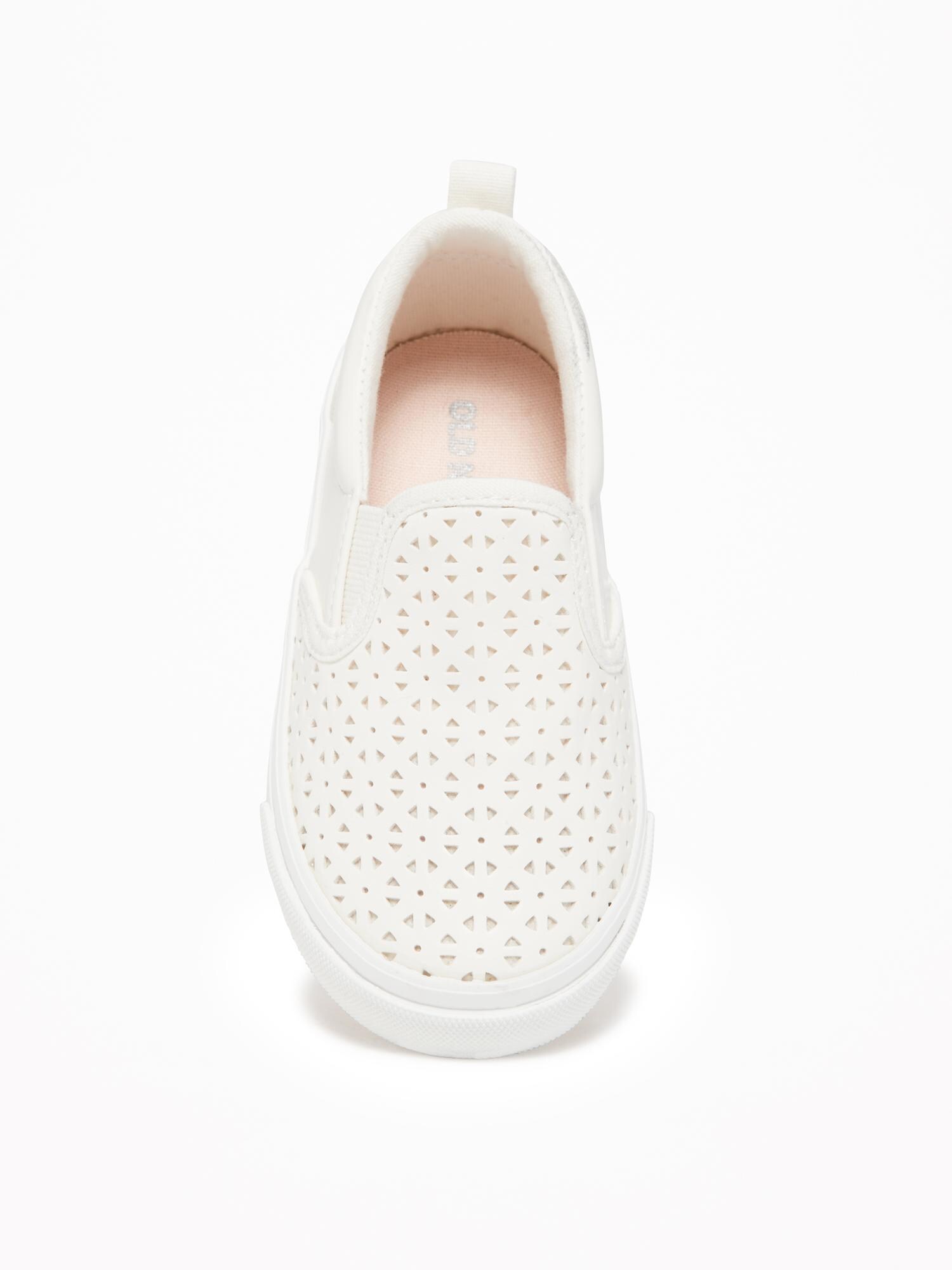 Perforated Slip-Ons For Toddler Girls | Old Navy