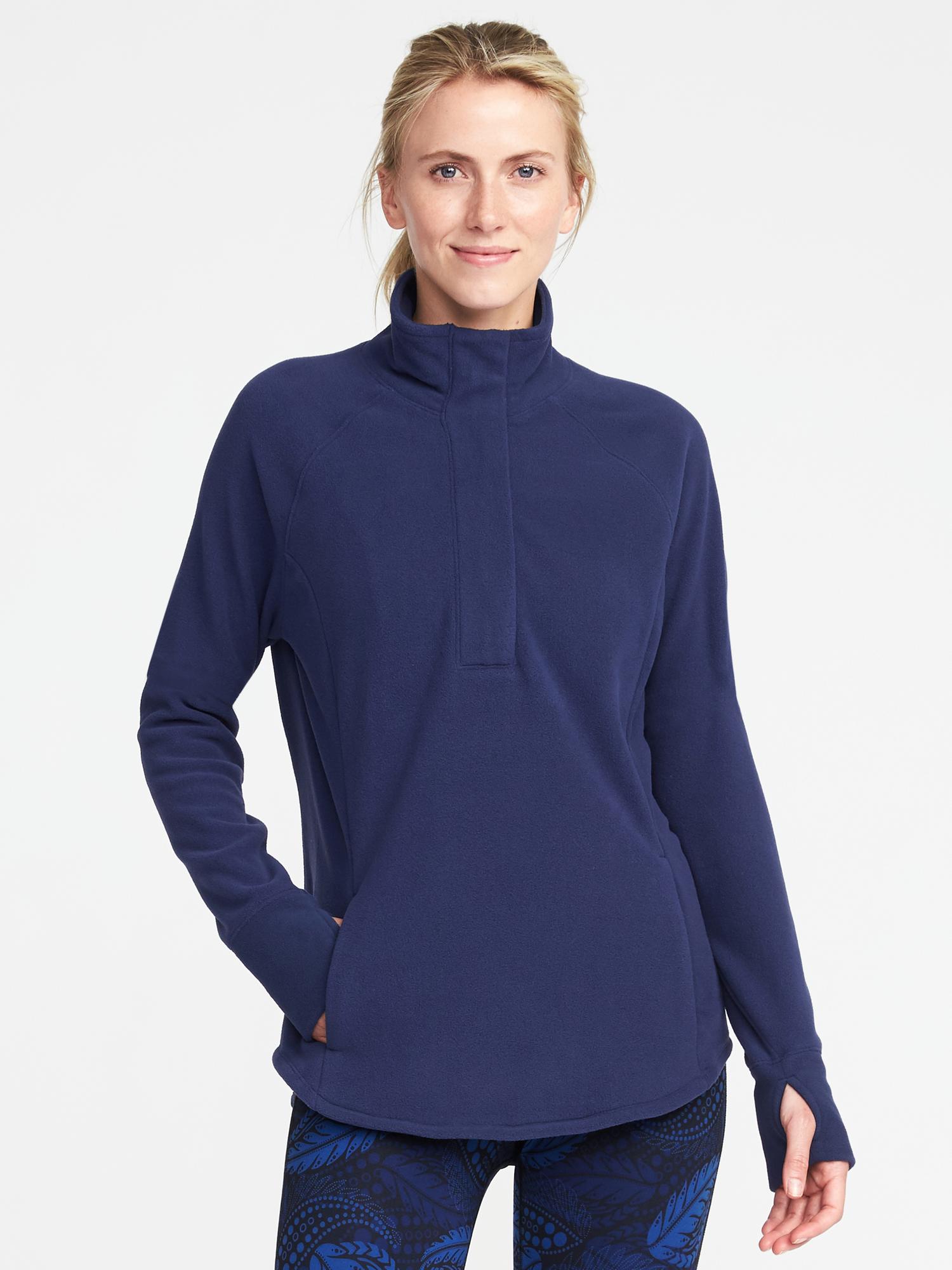Go-Warm Performance Fleece 1/4-Zip Pullover for Women | Old Navy