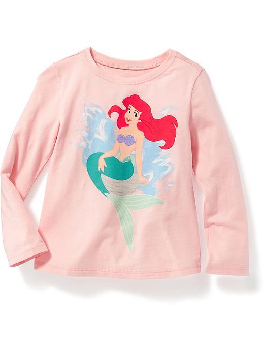 View large product image 1 of 2. Disney&#169 Ariel Graphic Tee for Toddler Girls