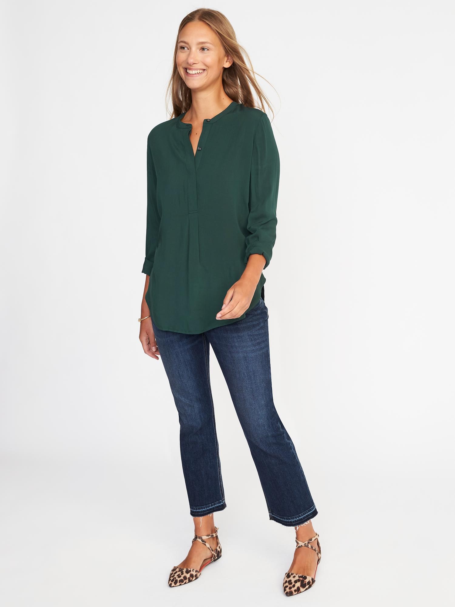 Relaxed Lightweight Tunic for Women | Old Navy