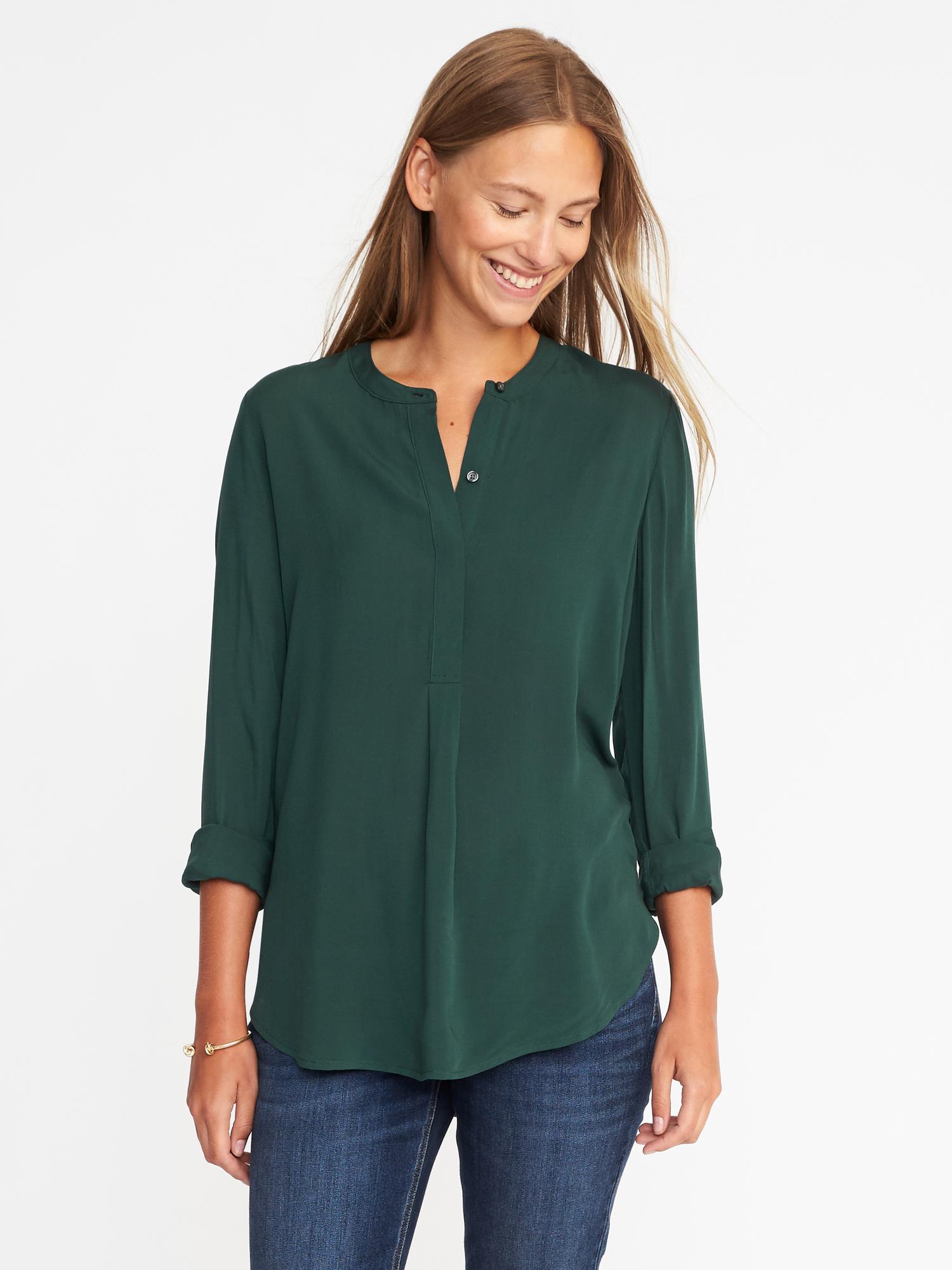 Relaxed Lightweight Tunic for Women | Old Navy