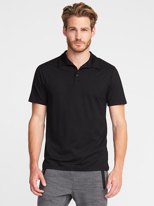 View large product image 1 of 1. Go-Dry Performance Polo for Men