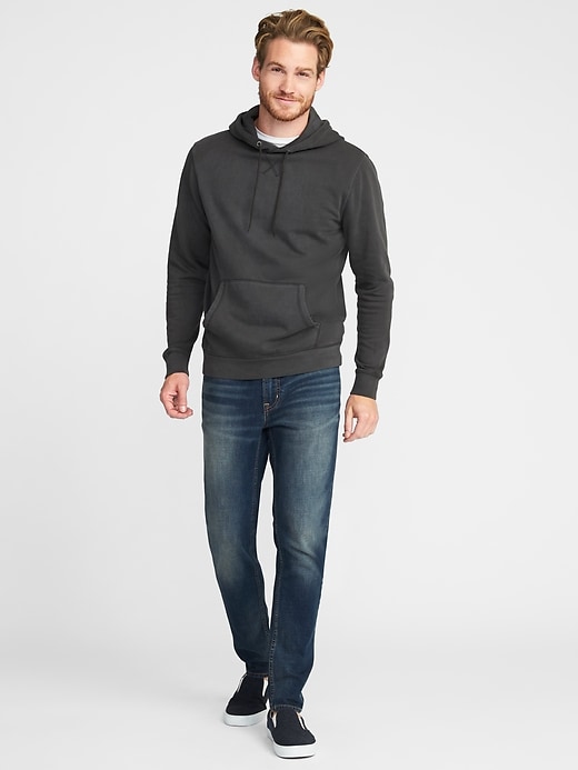 Image number 3 showing, Classic Garment-Dyed Pullover Hoodie for Men