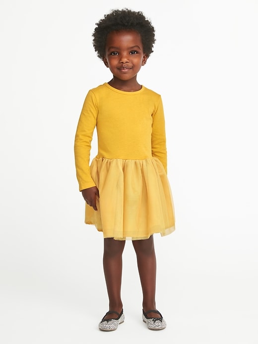 Scoop-Back Tutu Dress for Toddler Girls | Old Navy