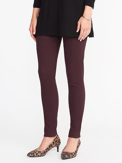 View large product image 1 of 3. Mid-Rise Rockstar Sateen Jeggings for Women