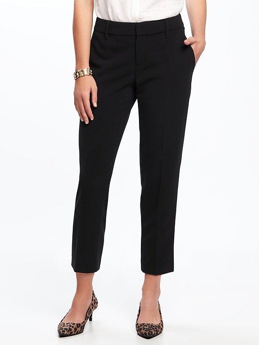 View large product image 1 of 3. Mid-Rise Harper Ankle Pants for Women