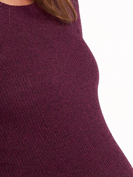 Image number 4 showing, Maternity Sweater-Knit Dress