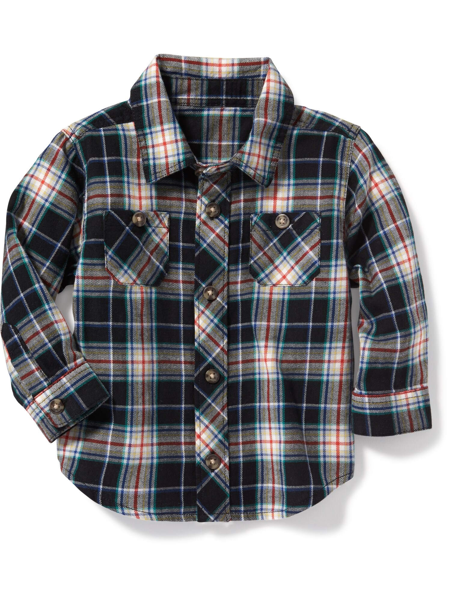 Plaid Double-Pocket Shirt for Baby | Old Navy