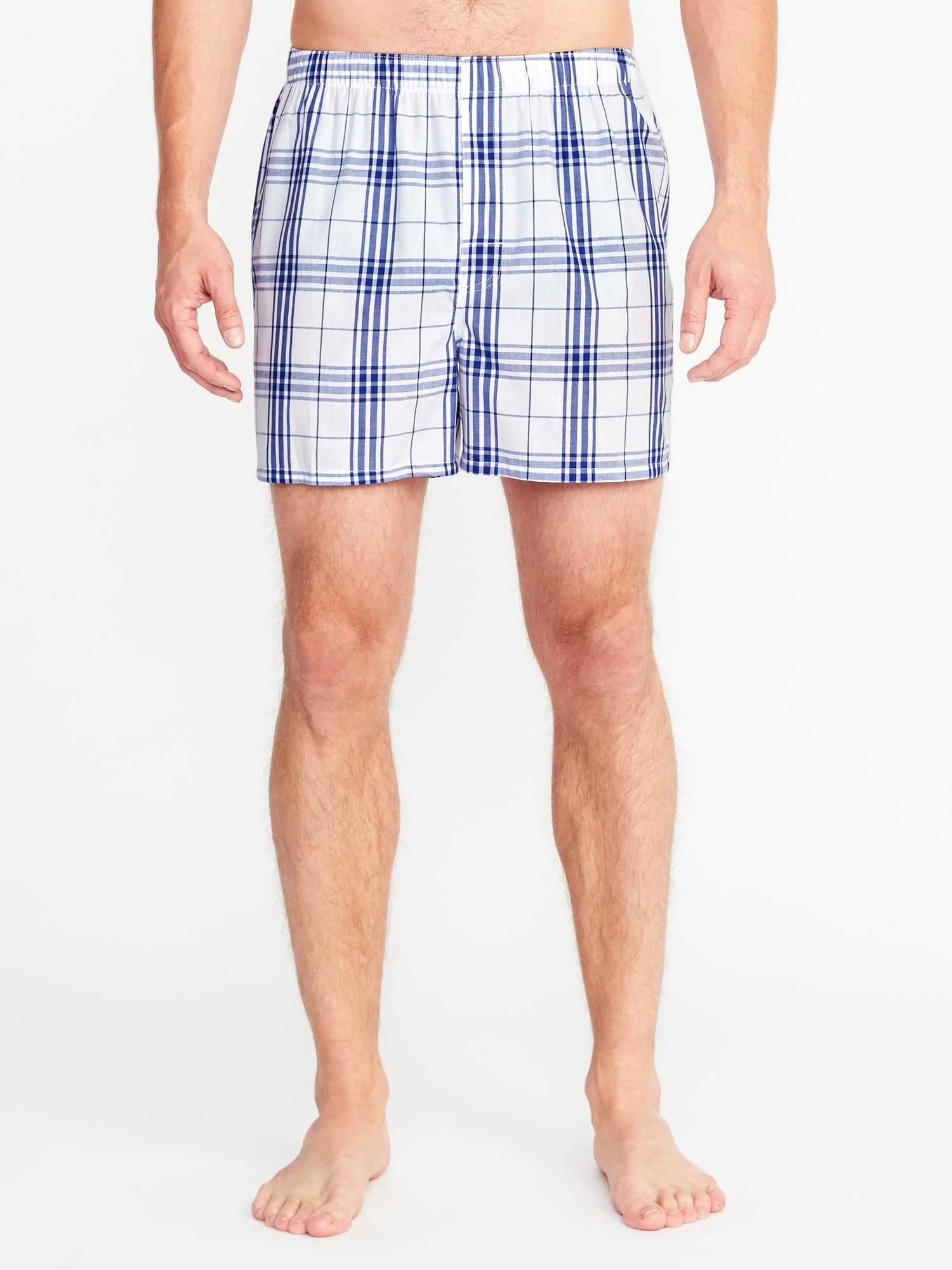 Plaid Poplin Boxers for Men | Old Navy