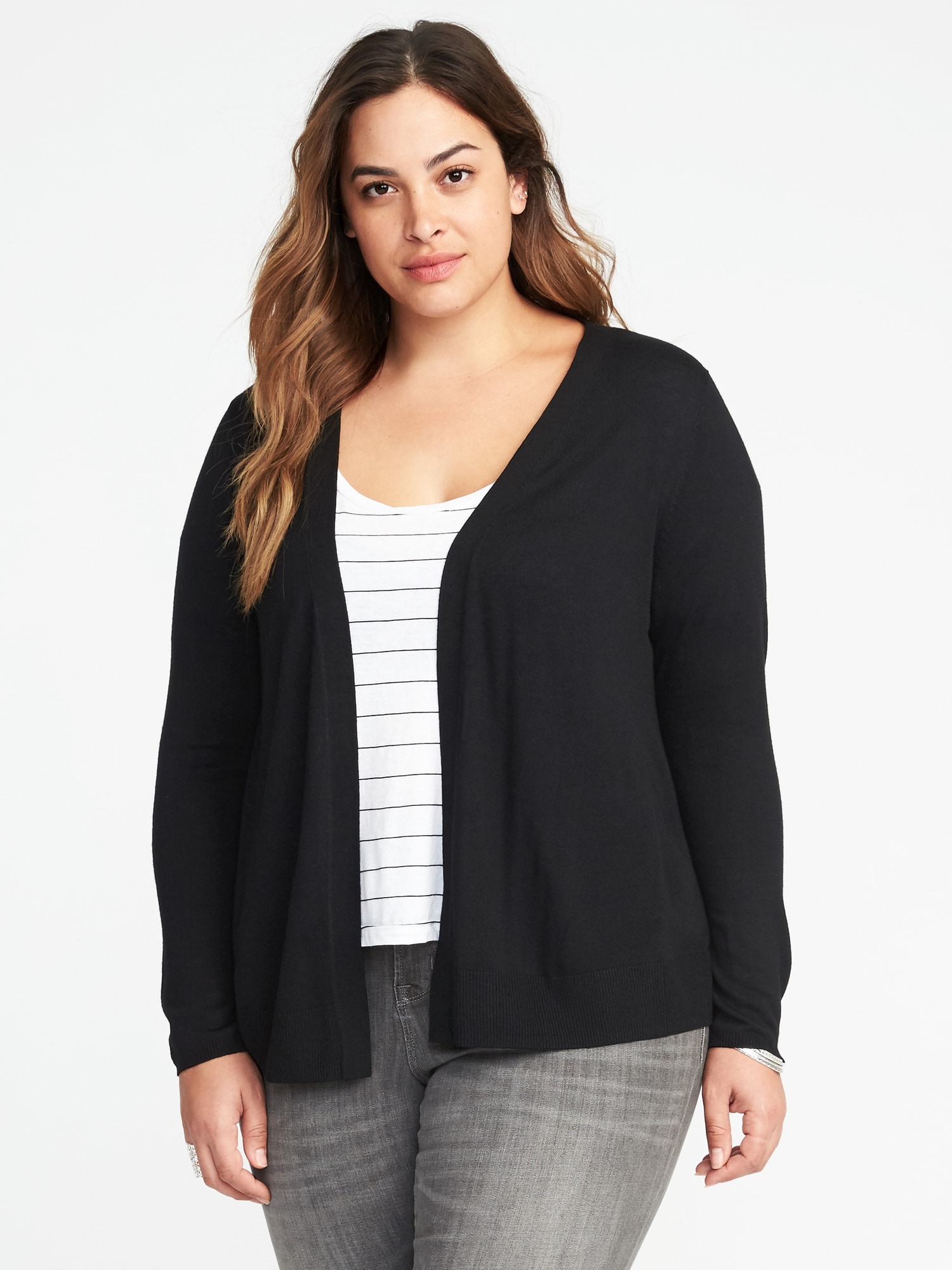 Plus-Size Open-Front Sweater | Old Navy