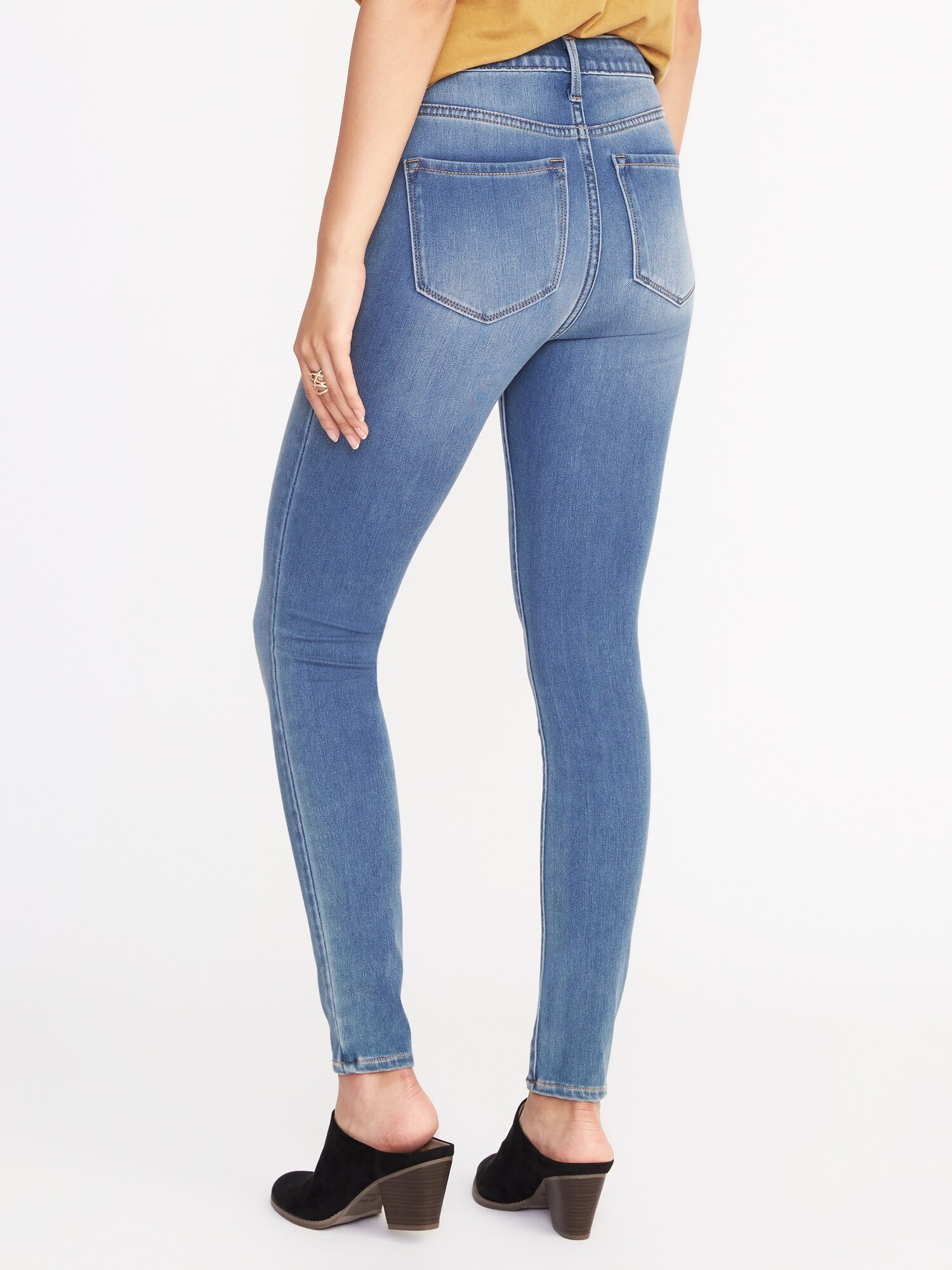 High-Waisted Rockstar 24/7 Super Skinny Jeans For Women | Old Navy