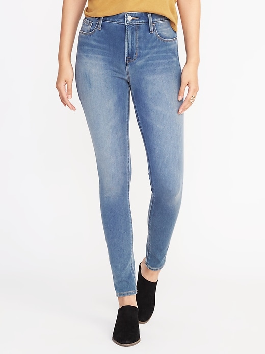 View large product image 1 of 2. High-Waisted Rockstar 24/7 Super Skinny Jeans For Women