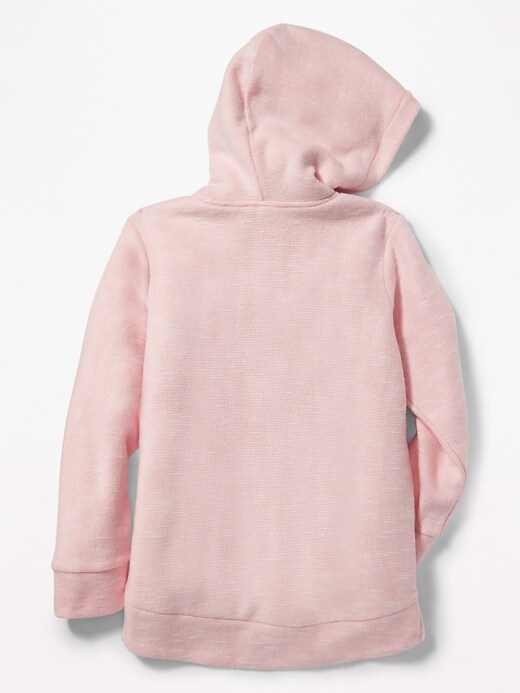 View large product image 2 of 2. Relaxed Sherpa-Lined Hoodie for Girls
