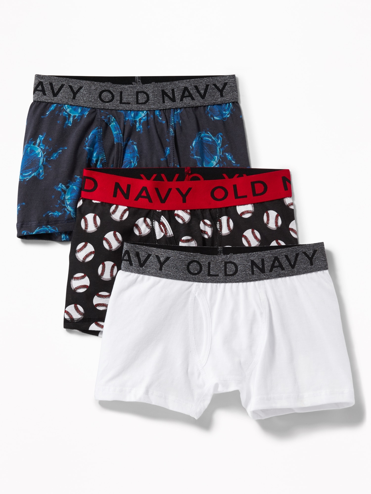 New Gap Kids Boys 4 Pack Boxer Briefs Underwear 7 8 10 12 14 Yrs Sharks  Stripes