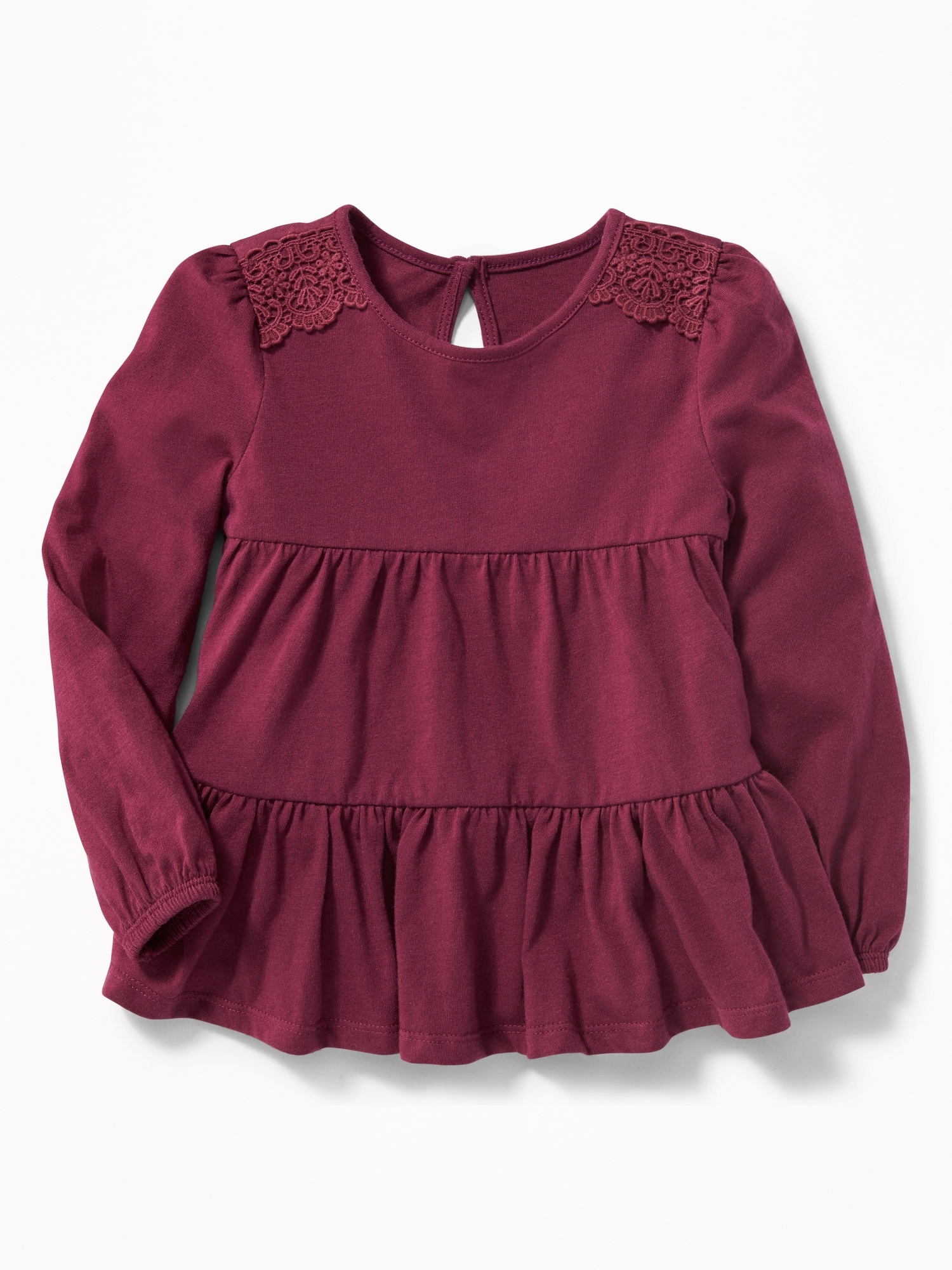 Tiered LaceTrim Swing Top for Toddler Girls Old Navy