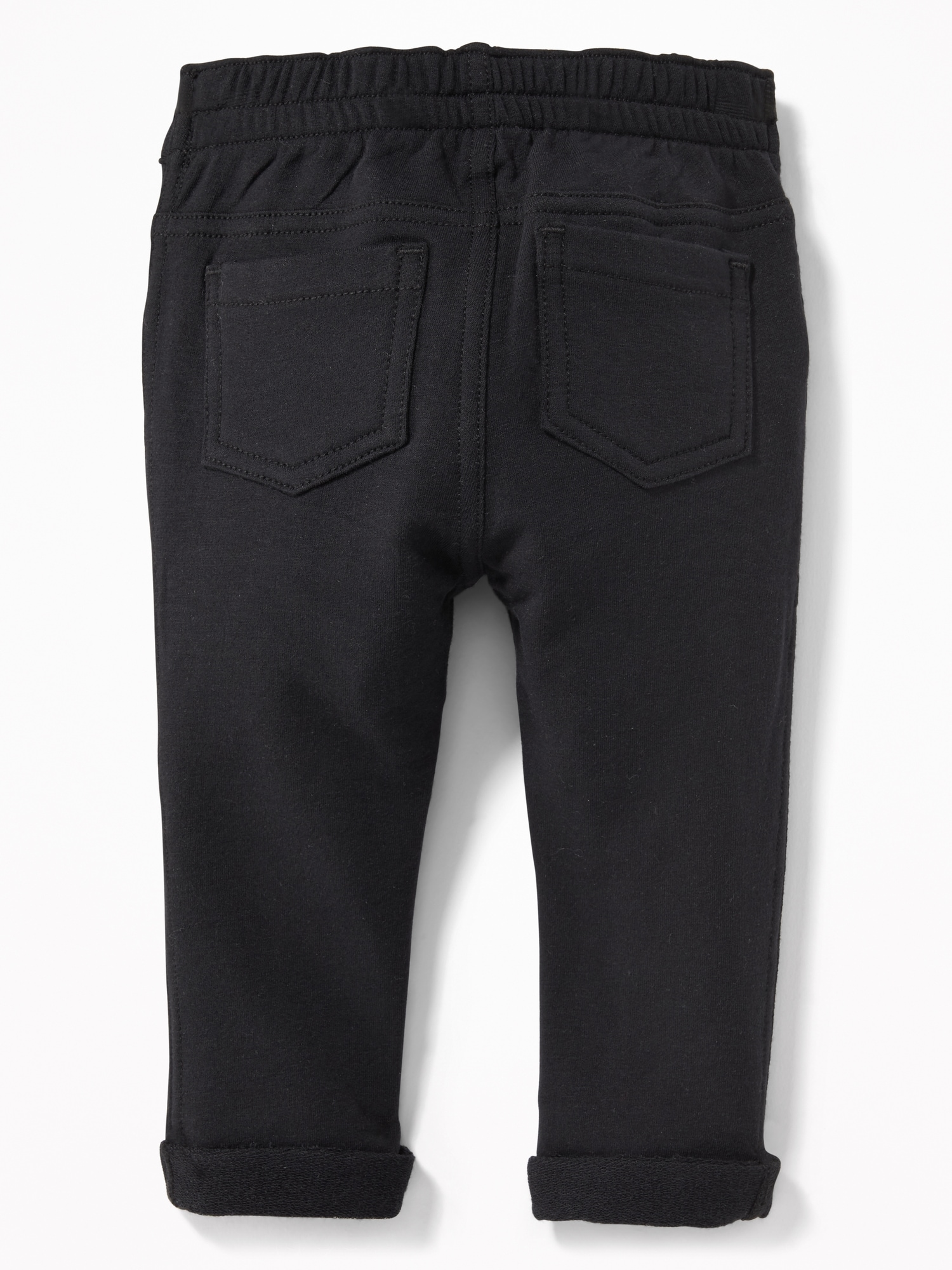 Rolled-Cuff French-Terry Jeggings for Baby | Old Navy