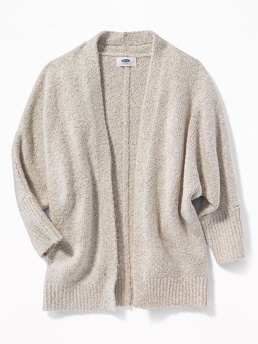 View large product image 1 of 1. Marled Open-Front Cocoon Cardi for Girls
