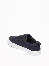 View large product image 3 of 3. Sueded Lace-Up Sneakers for Boys