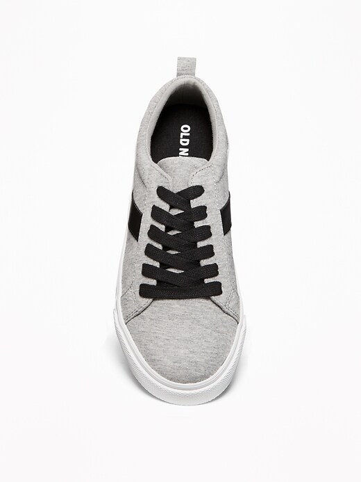 View large product image 2 of 3. Jersey Lace-Up Sneakers for Boys