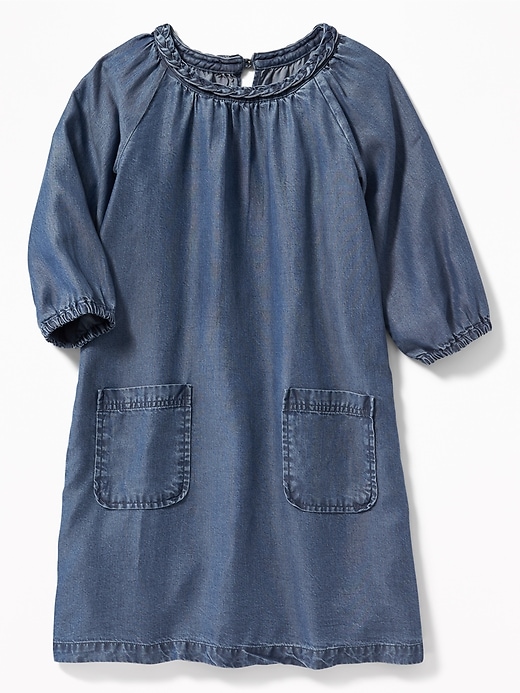 View large product image 1 of 3. Tencel&#174 Swing Dress for Girls