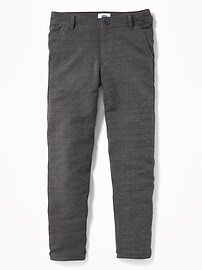 View large product image 3 of 3. French-Terry Tapered Pants For Boys