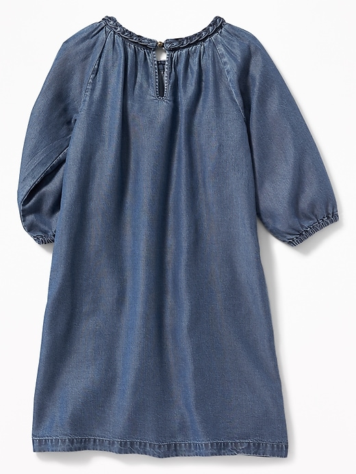 View large product image 2 of 3. Tencel&#174 Swing Dress for Girls