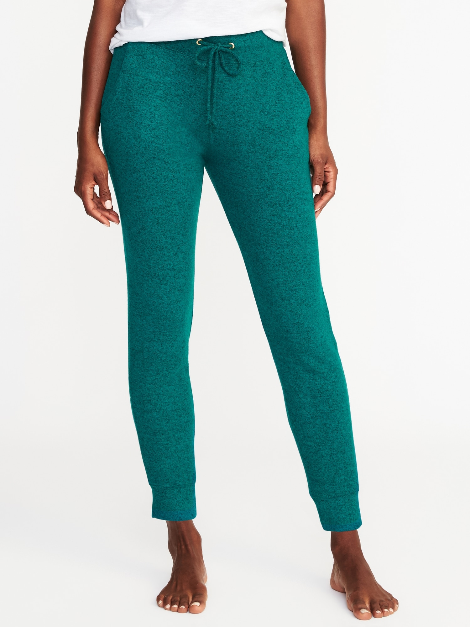 Plush-Knit Lounge Joggers for Women | Old Navy