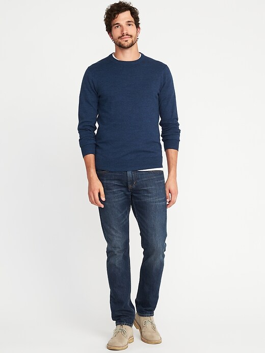 Image number 3 showing, Crew-Neck Sweater for Men