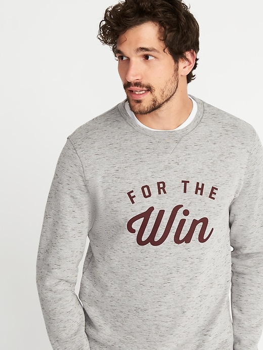 Image number 4 showing, Graphic Go-Dry Sweatshirt for Men
