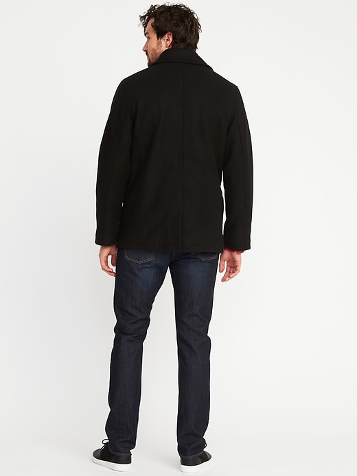 Image number 2 showing, Insulated-Stretch Peacoat for Men