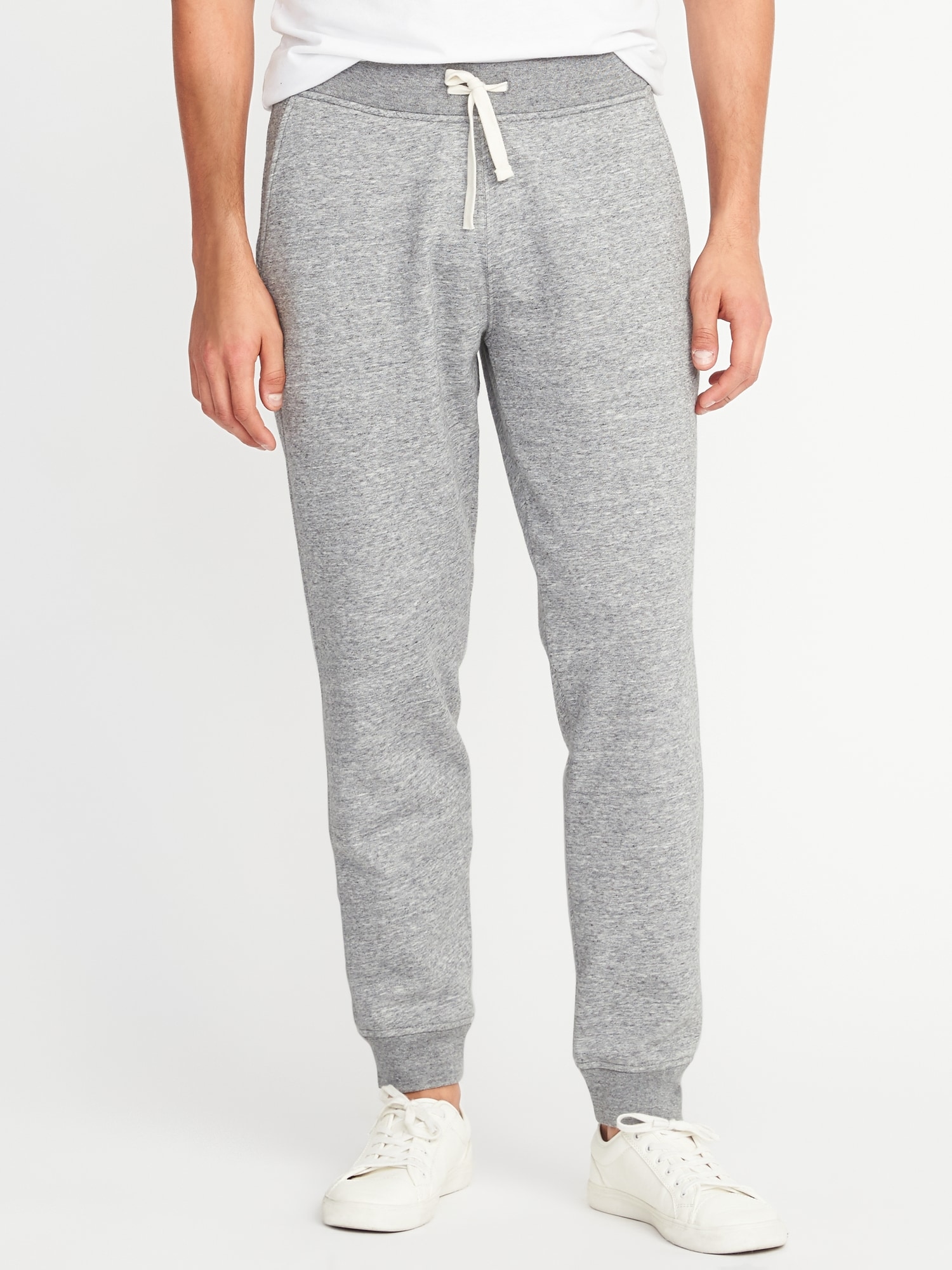 Old Navy Men's Tapered Street Jogger Sweatpants (Heather Gray in sizes S to XXXL)
