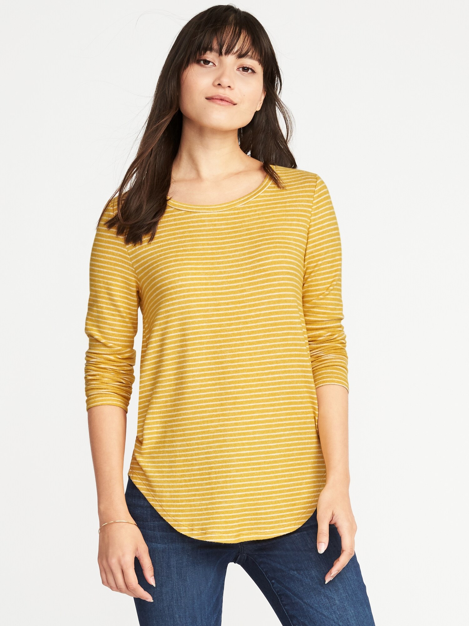 Relaxed Plush-Knit Tee for Women | Old Navy