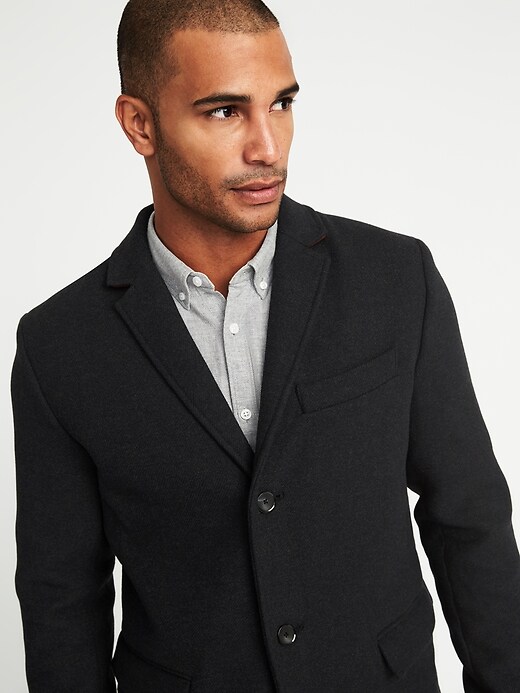 Image number 4 showing, Wool-Blend Twill Topcoat for Men