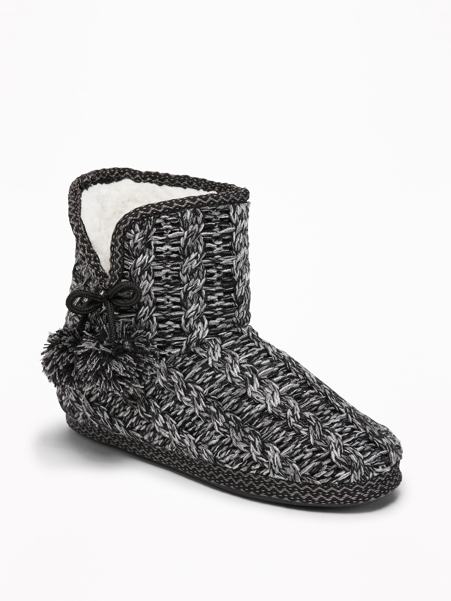 Ladies slipper boots outlet asda