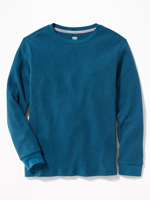 View large product image 1 of 3. Thermal Crew-Neck Tee For Boys