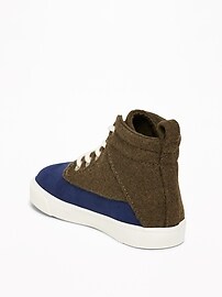 View large product image 3 of 4. Color-Block High-Tops for Toddler Boys