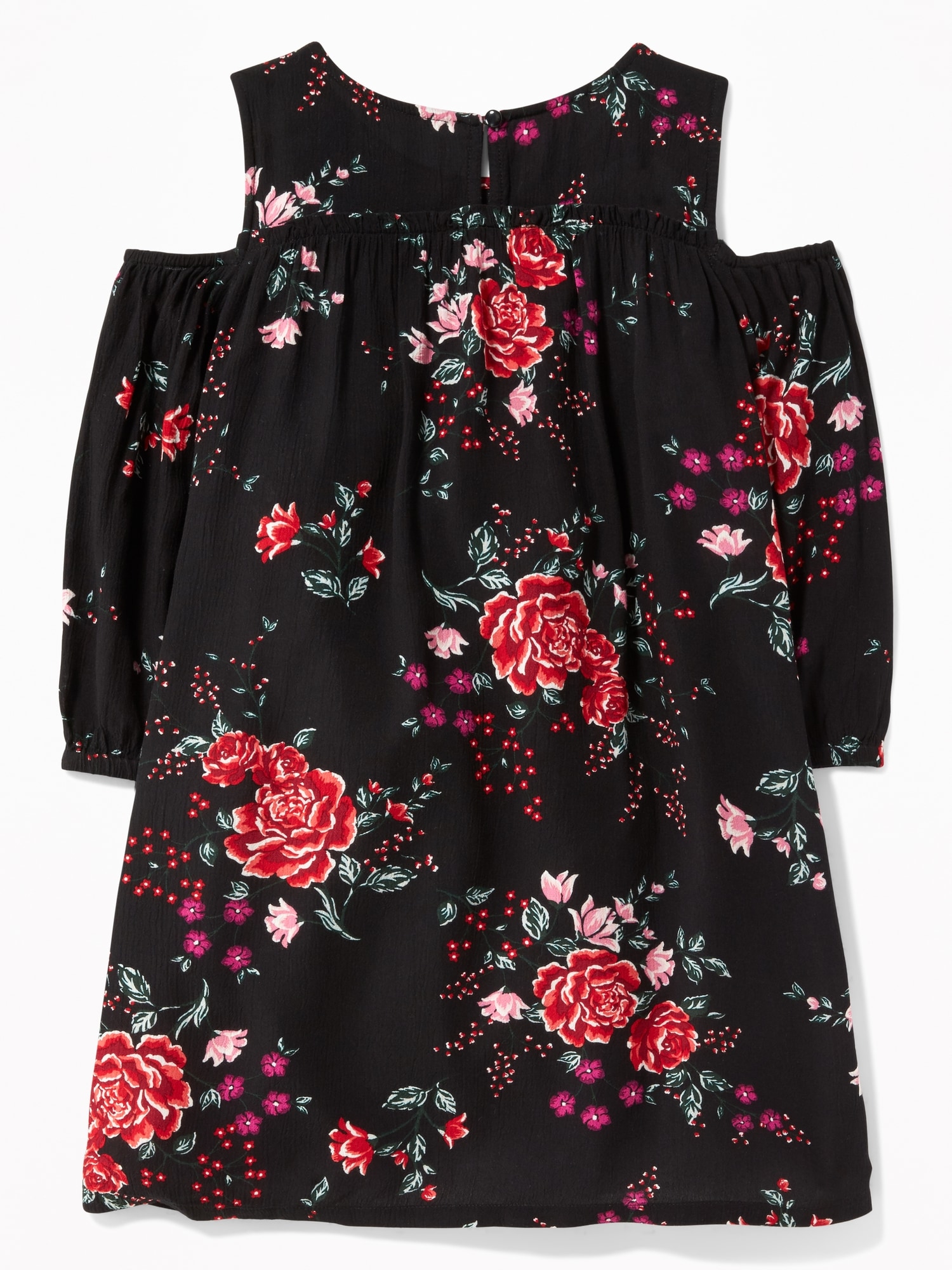 ColdShoulder CrinkleGauze Dress for Girls Old Navy