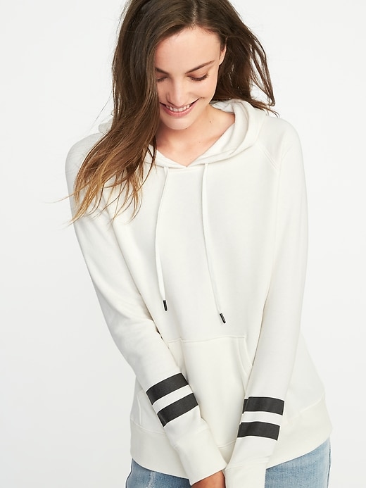 Relaxed Fleece Pullover Hoodie for Women | Old Navy